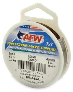 American Fishing Wire Surfstrand Micro Supreme Wire
