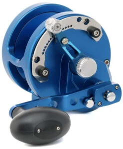 Avet HXJ 5/2 Two-Speed Lever Drag Casting Reel Blue