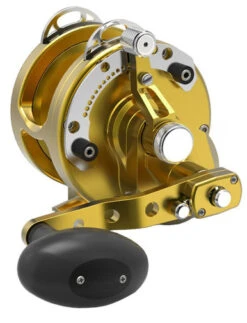 Avet HXJ 3-Speed Raptor MC Lever Casting Reel - Gold