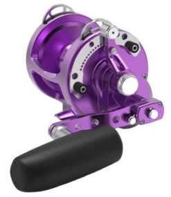 Avet HXW Raptor 3-Speed Lever Drag Casting Reel - Purple