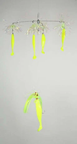 Blue Water Candy 15in Striperbella W/ 4oz Parachute