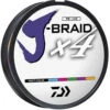 Daiwa J-Braid X4 Braided Line - Multi-Color -Fishing Journey Shop daiwa j braid x4 braided line multi color 75337.1651452140