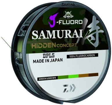 Daiwa J-Fluoro Samurai Hidden Concept Fluorocarbon Line - 16lb - 220yd 3 Daiwa J-Fluoro Samurai Hidden Concept Fluorocarbon Line - 16lb - 220yd