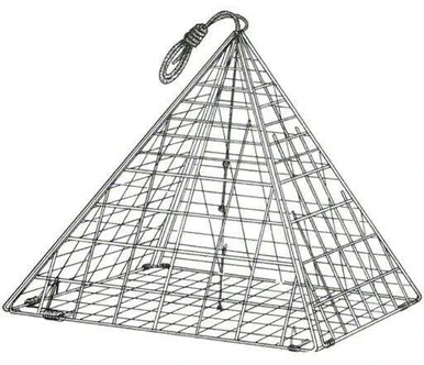Eagle Claw 10160-002 Star Crab Trap - 14in X 14in 3 Eagle Claw 10160-002 Star Crab Trap - 14in X 14in