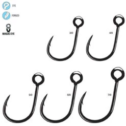 Gamakatsu 3X Magic Eye Tuna Plug Hooks 5 Gamakatsu 3X Magic Eye Tuna Plug Hooks -Fishing Journey Shop gamakatsu 3x magic eye tuna plug hooks 55206.1651412380