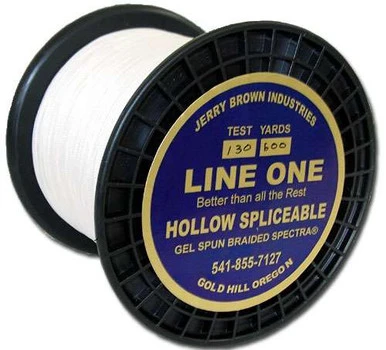 Jerry Brown Line One Hollow Core Spectra Braided Line 1200yds 3 Jerry Brown Line One Hollow Core Spectra Braided Line 1200yds
