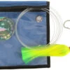 MagicTail Hoo Magic Pin Rigged Trolling Head - 3.5oz - Chart Green Tip -Fishing Journey Shop magictail hmpr35 35 hoo magic pin rigged trolling head 39657.1651421978.386.513