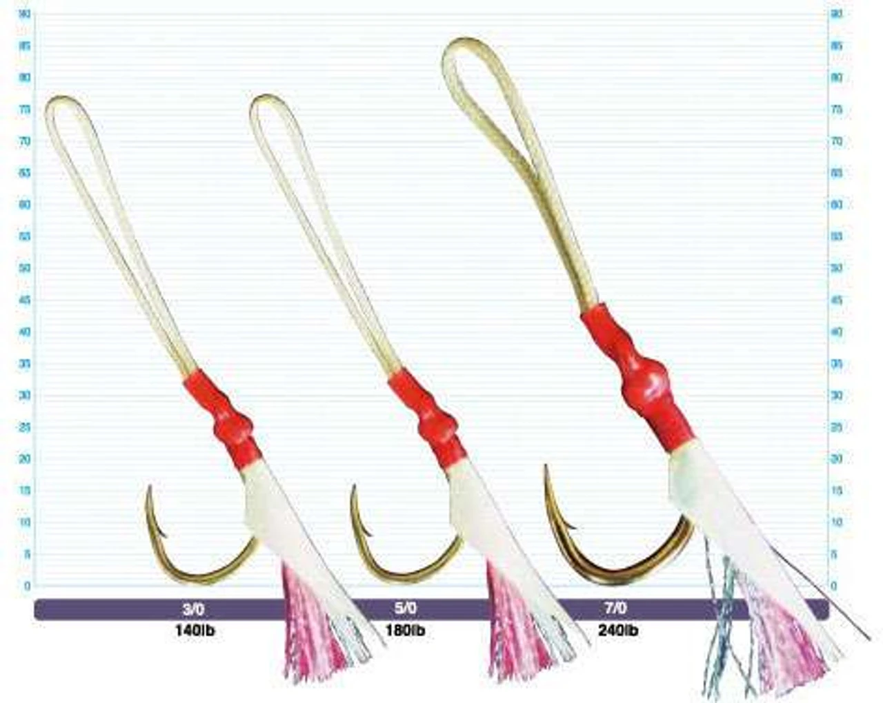 Owner Dancing Stinger Hooks Sabiki Version 4 Owner Dancing Stinger Hooks Sabiki Version - Image 2