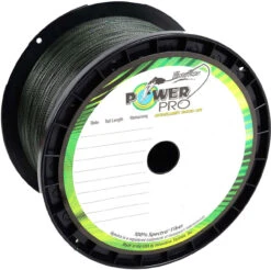 Power Pro PowerPro Braided Spectra Fiber Fishing Line Moss Green 1500 Yds.