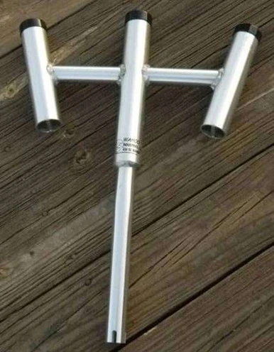 Wahoo Industries Triple Rod Holder (Item 104) 3 Wahoo Industries Triple Rod Holder (Item 104)