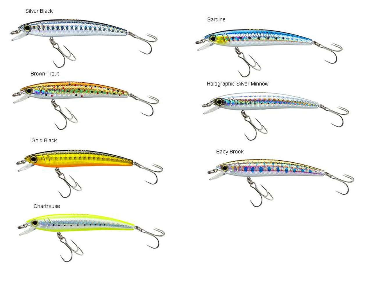 Yo-Zuri Pins Minnow Floating Lures 4 Yo-Zuri Pins Minnow Floating Lures - Image 2